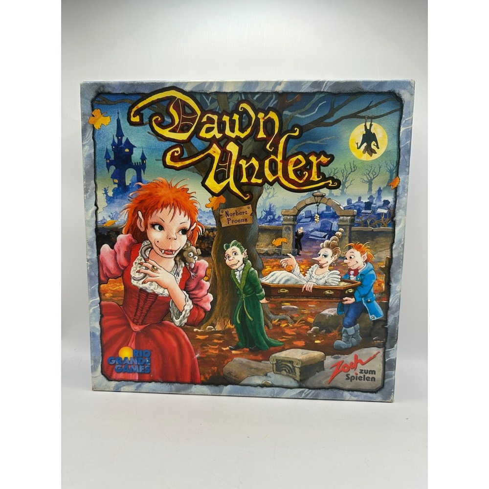 Dawn Under Rio Grande Games Family Vampire Memory Game COMPLETE 2004 Ages 6+